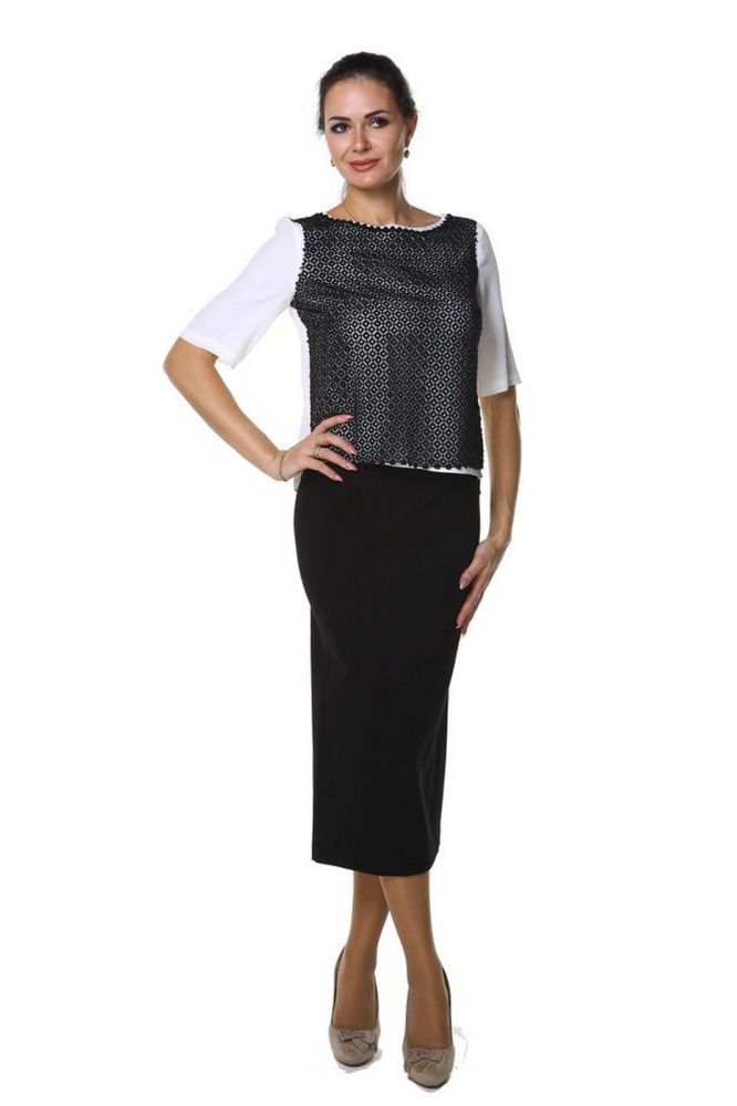 Блузка Maria Grazia Severi White 2032754