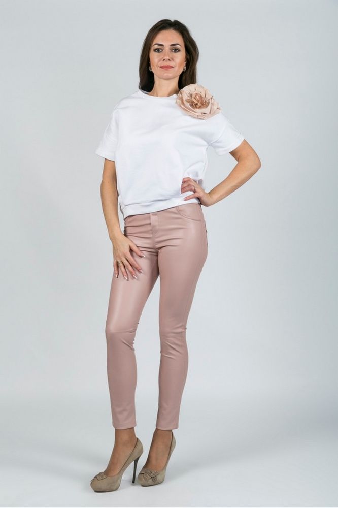 Брюки TWIN-SET Jeans JA52BF_1