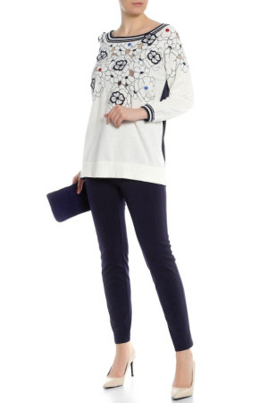 Брюки Maria Grazia Severi White 65012776