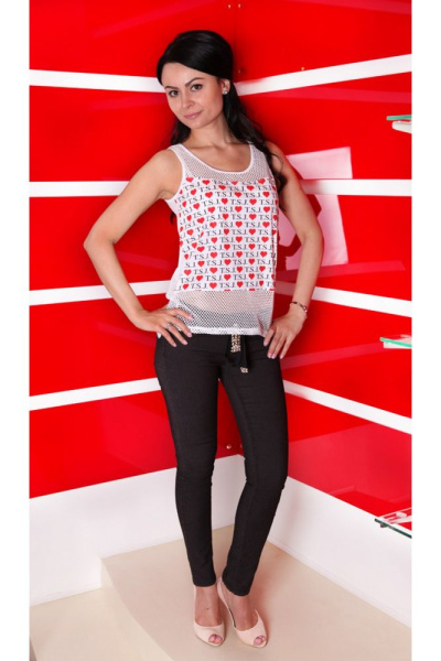 Топ TWIN-SET Jeans J2S5YN