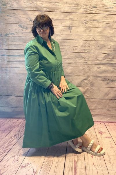 Платье IL VENTO & LA SETA Q22A424green