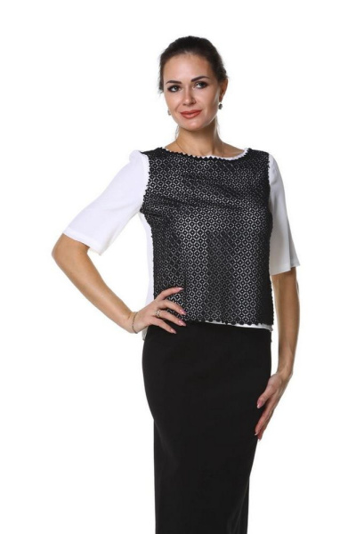 Блузка Maria Grazia Severi White 2032754