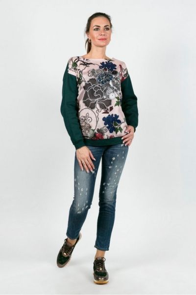 Толстовка TWIN-SET Jeans J2A4RF