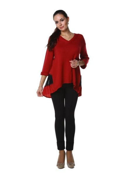 Пуловер Maria Grazia Severi White 7603FIL2_1