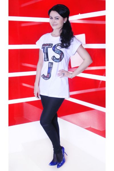 Футболка TWIN-SET Jeans JS62XC